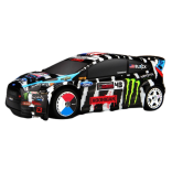 AUTOMODELO ELÉTRICO 1/18 MICRO RS4 FORD FIESTA RX43 KEN BLOCK GYMKHANA GRID 2014 HPI 114192